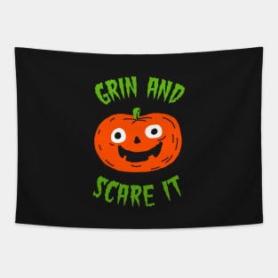 Grin And Scare It Tapestry