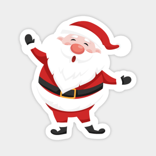 Cute santa claus for christmas day Magnet