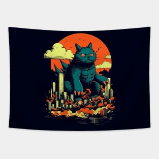 Catzilla Tapestry