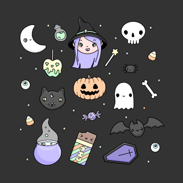 Kawaii Dream Halloween by Doodles By Dev