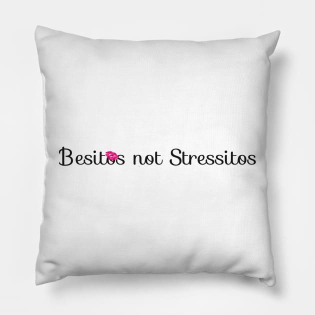 kisses Pillow by Roomitt