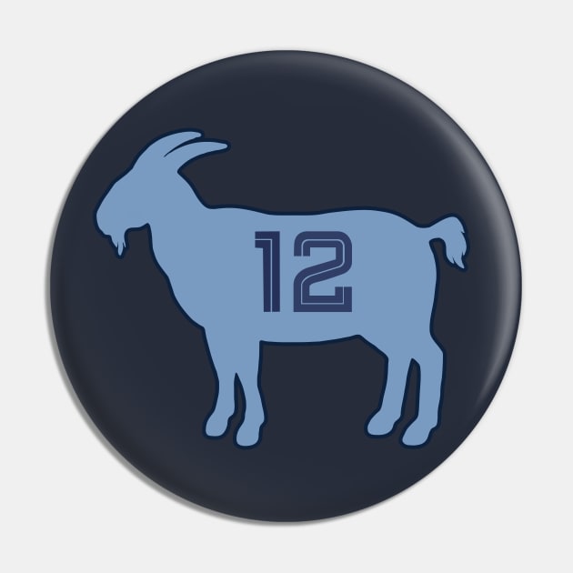 Ja Morant Memphis Goat Qiangy Pin by qiangdade