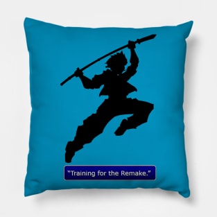 Training for the Remake- Cid Pillow