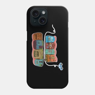 San Juan del Sur Vibes (Teeth Town illustration) Phone Case