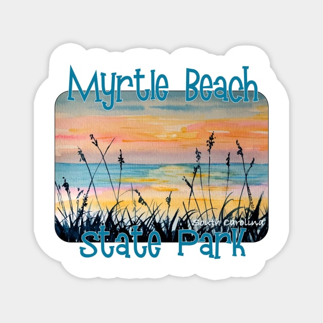 Myrtle Beach State Park, South Carolina Magnet by MMcBuck