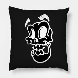Skully inverted Pillow