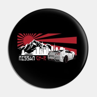 Nissan GTR R35, GT-R, JDM Car Pin