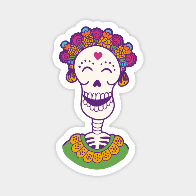 Catrina Magnet by Eduardo Tejedor