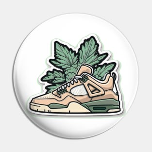 Beige Orange Green Sneakers: Step into Sustainable Style Pin