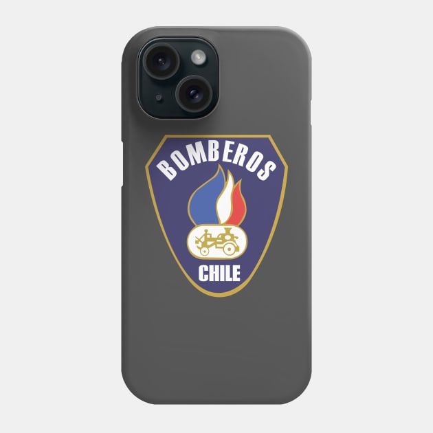 Bomberos de Chile Phone Case by LostHose