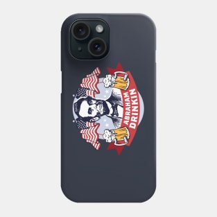 Abraham Drinkin Phone Case