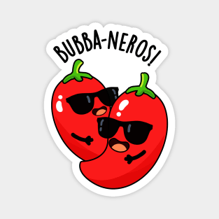 Bubba-neros Funny Habanero Pun Magnet