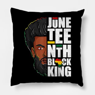 Juneteenth, Black King, Black Father, Black Man, Balck Lives Matter Pillow