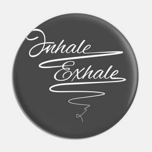 Love Yoga - inhale exhale - Zen T-shirt Pin