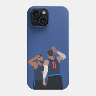 Russell Westbrook and Paul George Phone Case