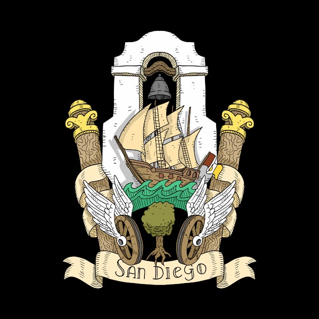 san diego city flag. by JJadx