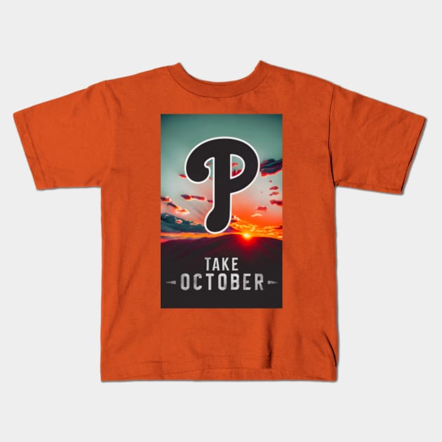 Bogotta Take October Phillies Kids T-Shirt