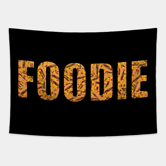 I'm a Foodie Tapestry by Moon Lit Fox