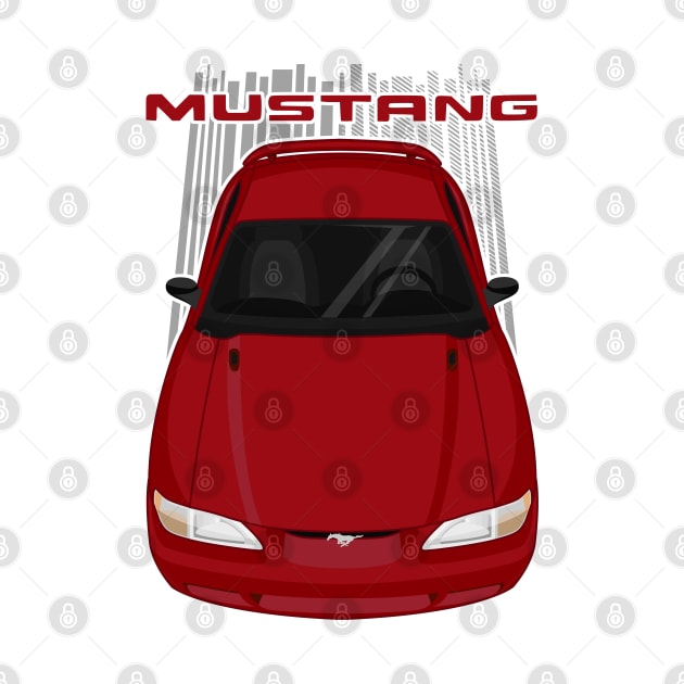 Mustang GT 1994 to 1998 SN95 - Laser Red by V8social