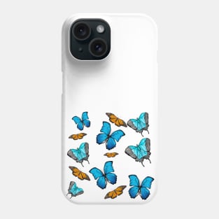 Butterflies Texture Phone Case