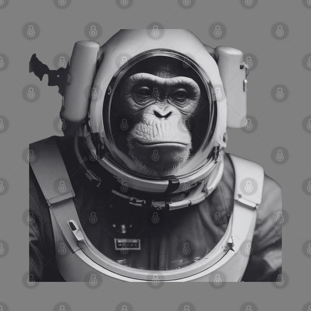 Astronaut Ape by MehmetAaron