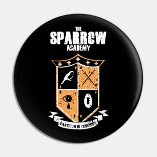 UMBRELLA ACADEMY 3: SPARROW ACADEMY (BLACK & GRUNGE) Pin