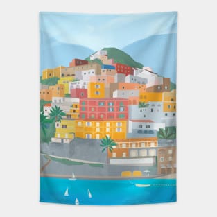 Positano, Italy Tapestry