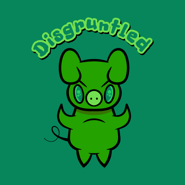 Disgruntled Pig 2 by RD Doodles