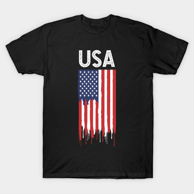 Usa Flag Paint 4th Of July American Independence Day Patriotic