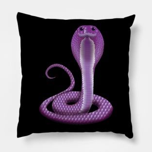 Purple Cobra Pillow