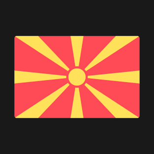 FLAG OF REPUBLIC OF MACEDONIA T-Shirt