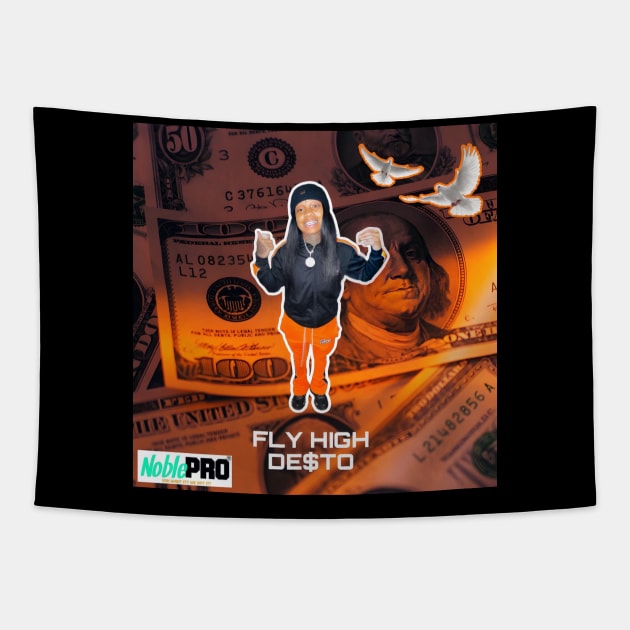 ORANGE MONEY DESTO Tapestry by NoblePRO