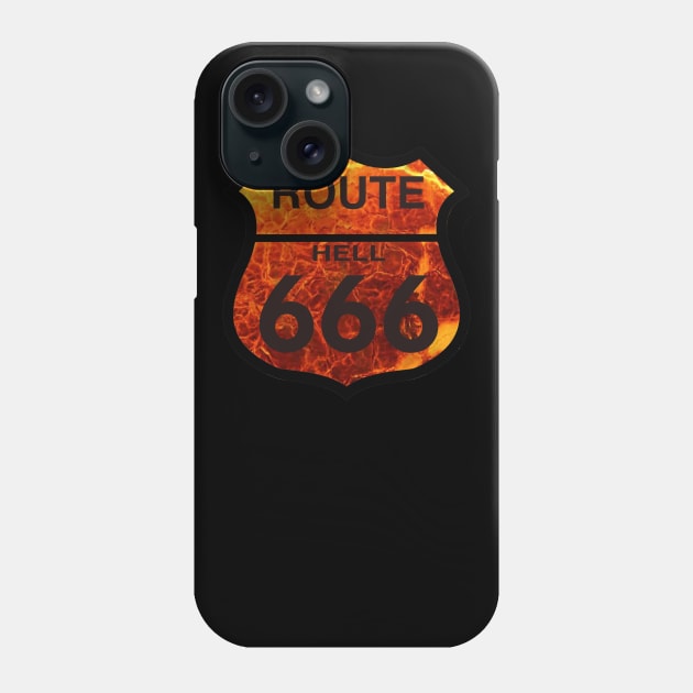 The road to Hell Phone Case by The Orchard