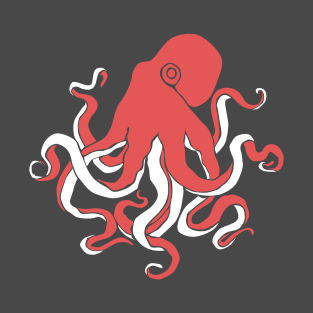 Red octopus T-Shirt