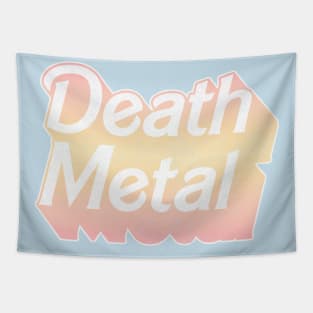 Death Metal // Cute Faded Pastel Design Tapestry