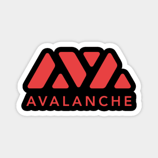 Avalanche  Crypto Cryptocurrency AVAX  coin token Magnet