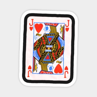 Jack of Hearts Magnet