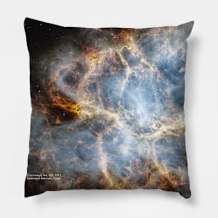 Crab Nebula, M1, NGC 1952 (James Webb/JWST) Pillow