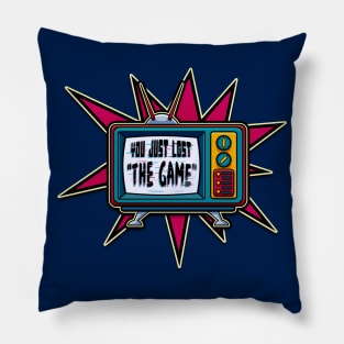 You just lost the game meme Pillow