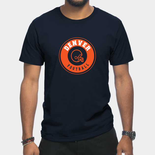 Discover Denver football - Denver Broncos - T-Shirt