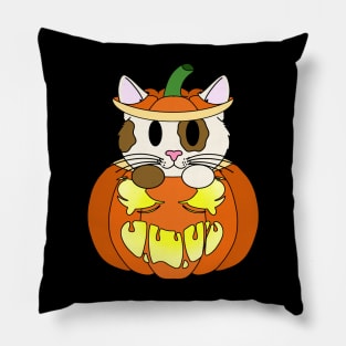 Pumpkincat Pillow