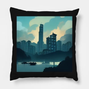 Chongqing | Comics Style Pillow