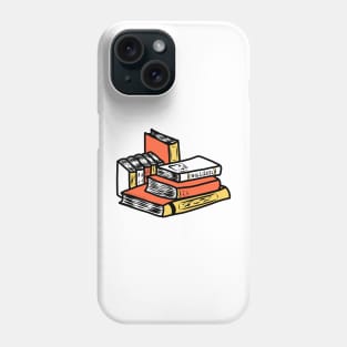 Book Stack Phone Case