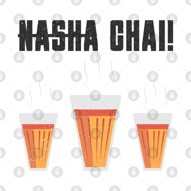 Funny Hindi Chai Quote by TheVintageChaosCo.