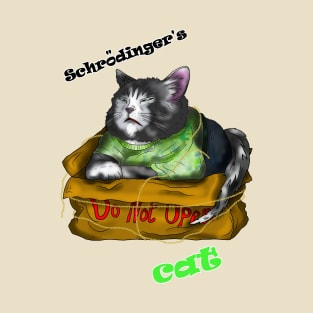 Schrodingers wise cat T-Shirt