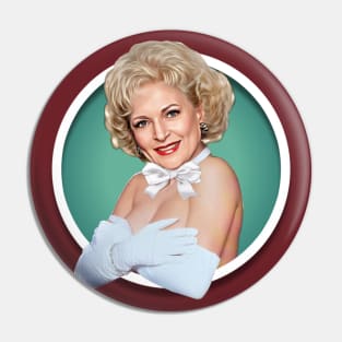 Betty White Pin