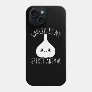 Garlic Whispers: My Spirited Clove Companion Phone Case