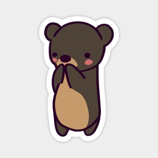 Embearassed Cartoon Bear Magnet