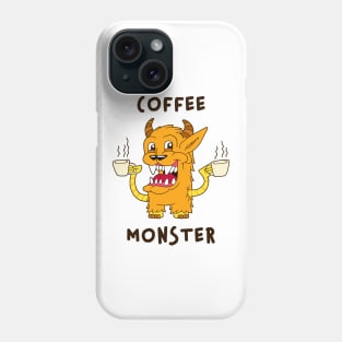 Coffee Monster Phone Case