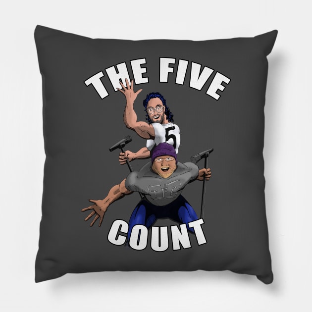 The Five Count Comic Style! Pillow by thefivecount